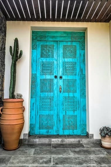 Puerta, Villa Sumendi, Villa Lajares Fuerteventura