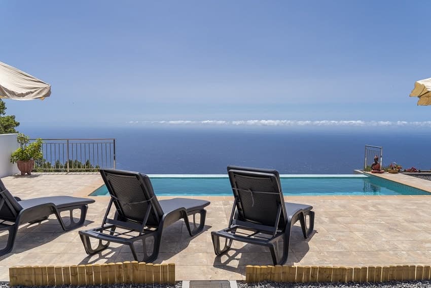 Villa Atardecer, Infinity-Pool, Accommodation La Palma with Private Pool