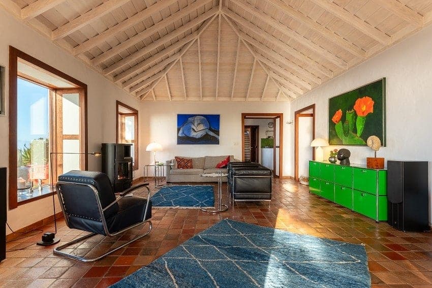 Villa Botánico, Living Room, La Palma Holiday Villa