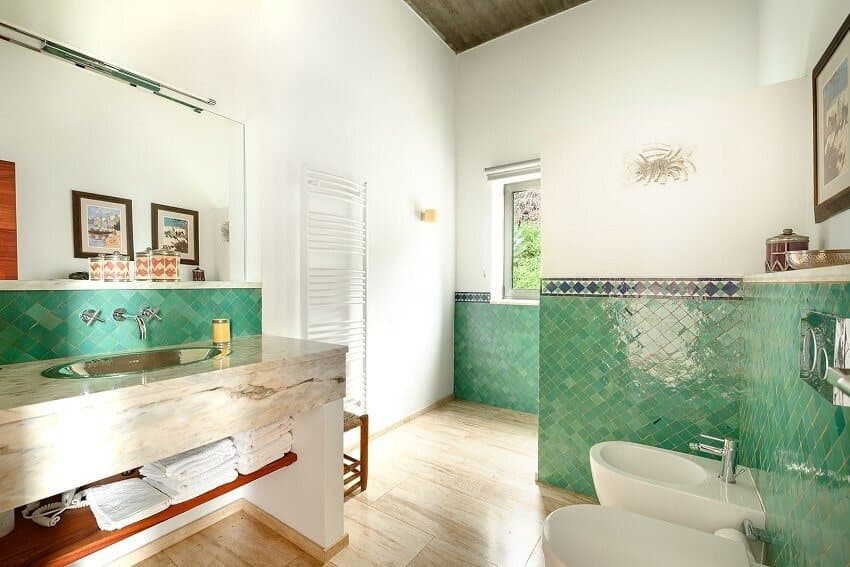 Baño, Villa El Cielo, Villa con Piscina Privada Puntagorda