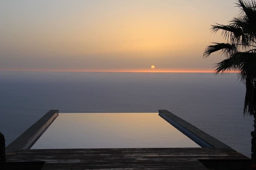 Puesta de Sol, Villa El Cielo, Villa con Piscina Privada Puntagorda