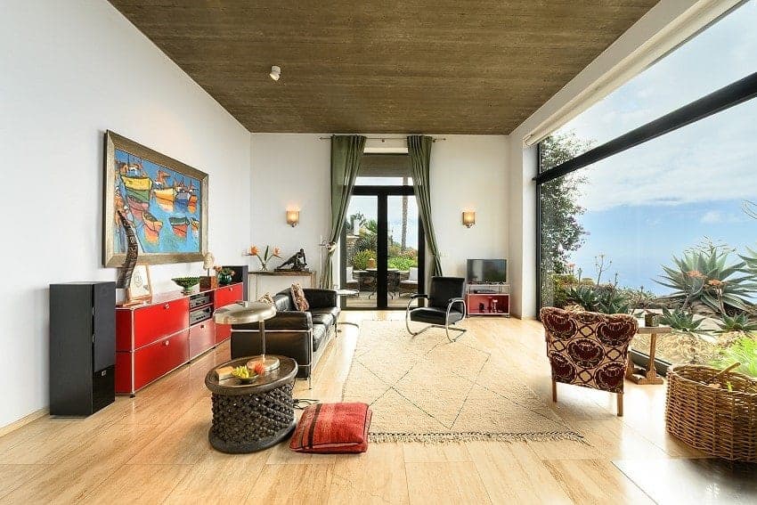 Salón, Villa El Cielo, Villa con Piscina Privada Puntagorda