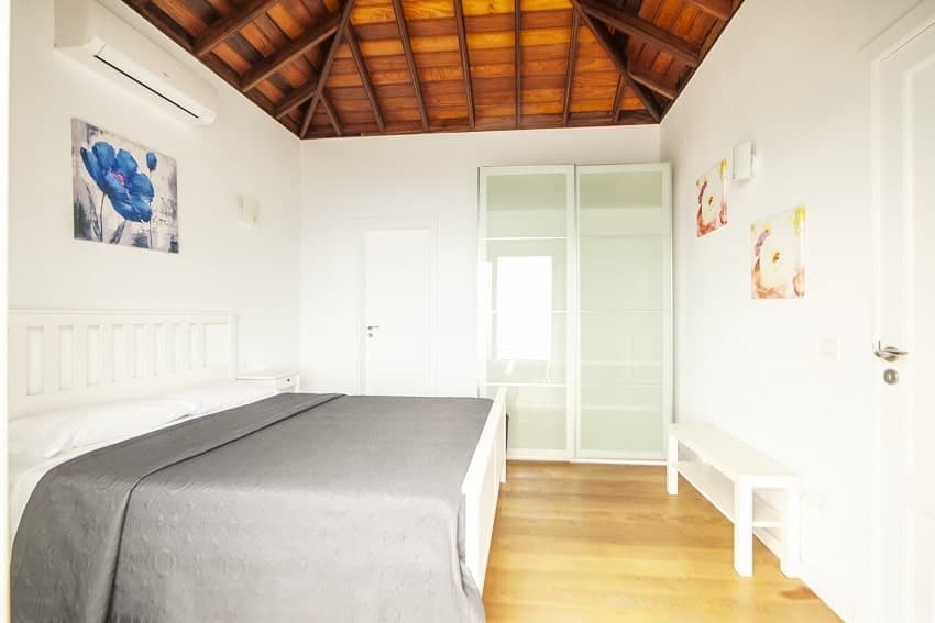 Villa El Diamante, Schlafzimmer, La Palma Urlaub Ferienhaus