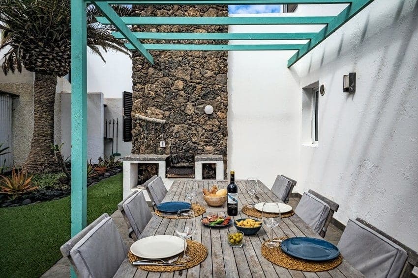 Zona de Barbacoa, Villa Florita, Villa Corralejo, Fuerteventura