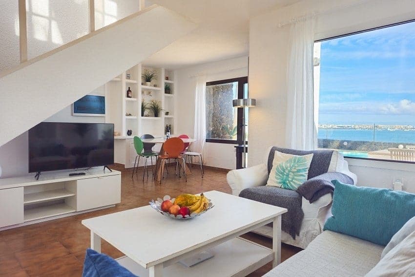 Sala de Estar, Villa Florita, Villa Corralejo, Fuerteventura