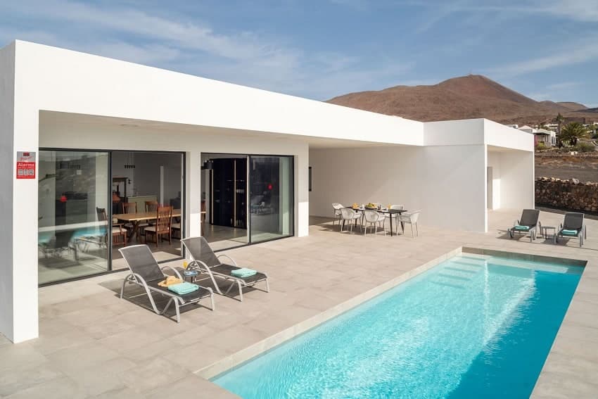 Terraza, Villa Lero, Casa Rural Lanzarote