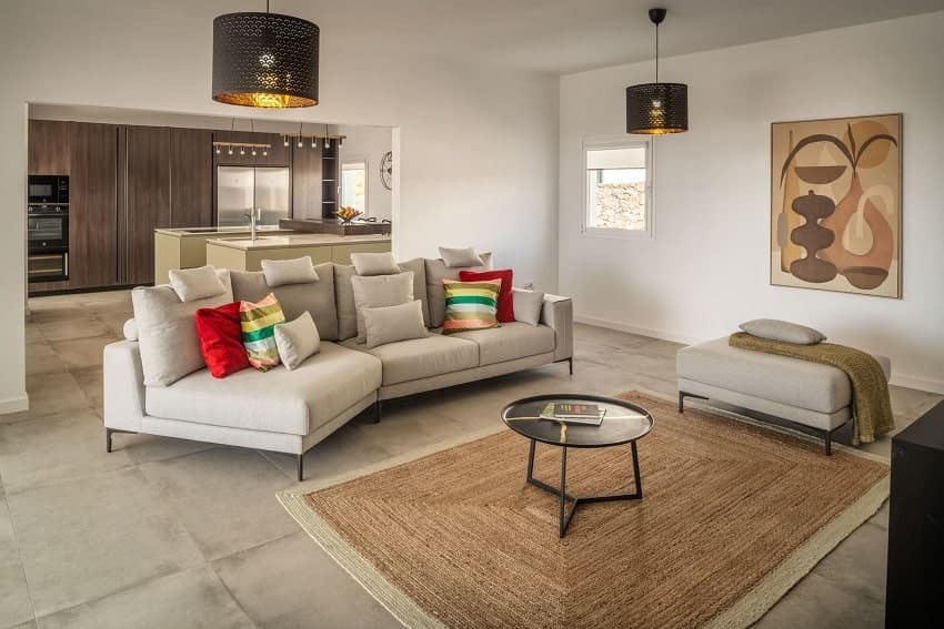 Salón, Villa Lero, Casa Rural Lanzarote