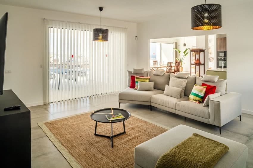 Sala de Estar, Villa Lero, Casa Rural Lanzarote