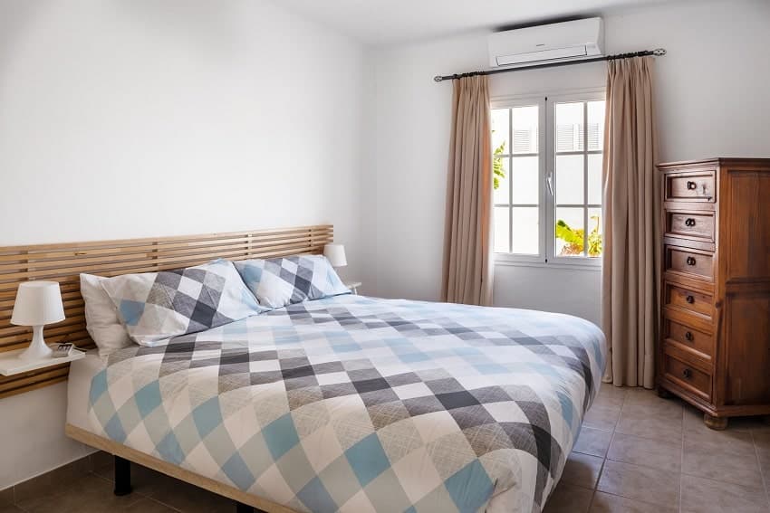 Villa Manuela, Dormitorio, Casa Rural con Piscina Puerto Calero