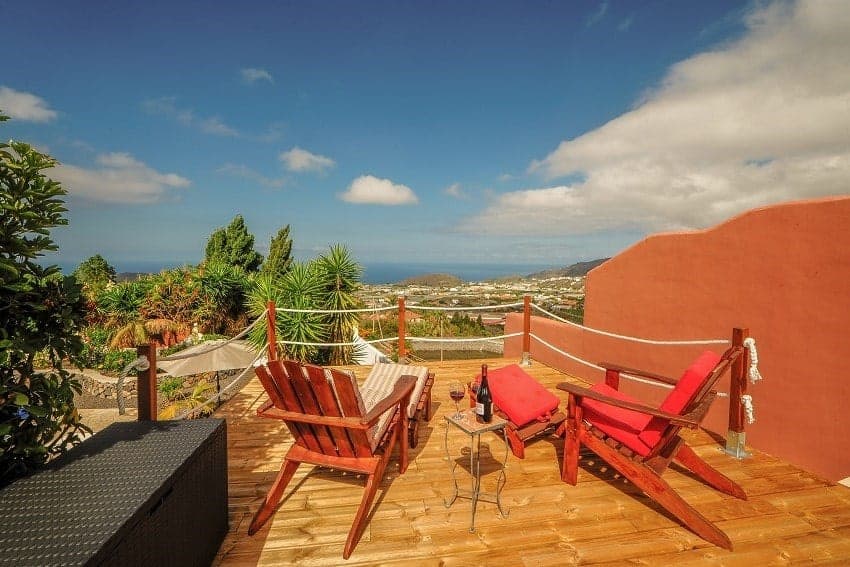 Villa Panorámica, Vista, Villa con Piscina La Palma