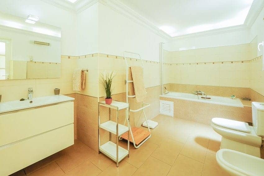 Villa Panorámica, Baño, Villa con Piscina La Palma