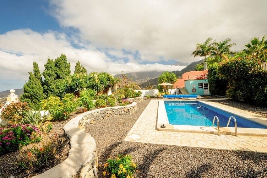 Villa Panorámica, Piscina, Villa con Piscina La Palma