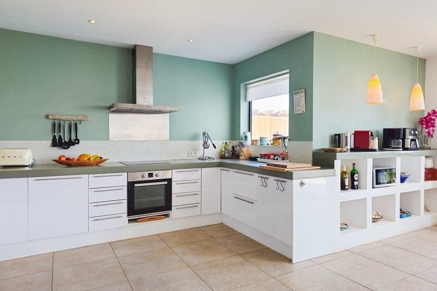 Cocina, Villa Valhalla, Villa en Corralejo