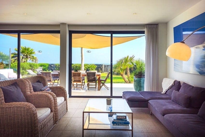 Sala de Estar, Villa Valhalla, Villa en Corralejo