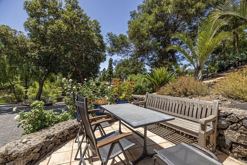 Terraza del Dormitorio, Casa Mi Arcadia, Casa Rural La Palma Piscina