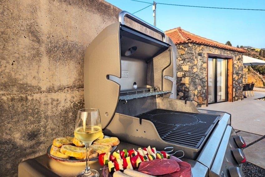 Weber Grill, Casa de Ensueño, Luxus Ferienhaus La Palma