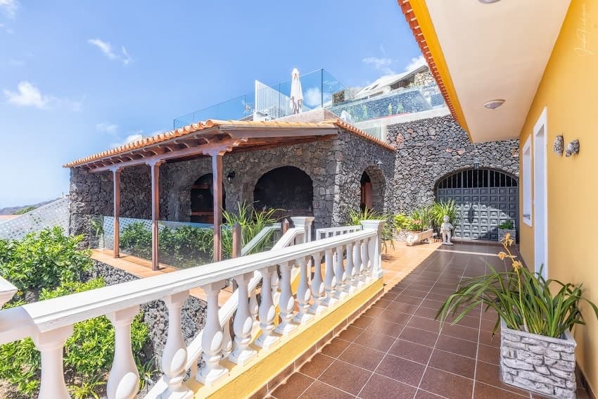 Weg zur Bodega, Casa Dianayer, Ferienhaus La Palma Los Llanos
