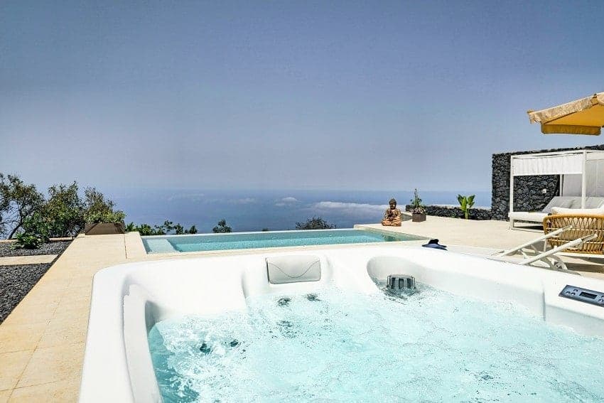 Whirlpool, Casa de Ensueño, Luxus Ferienhaus La Palma