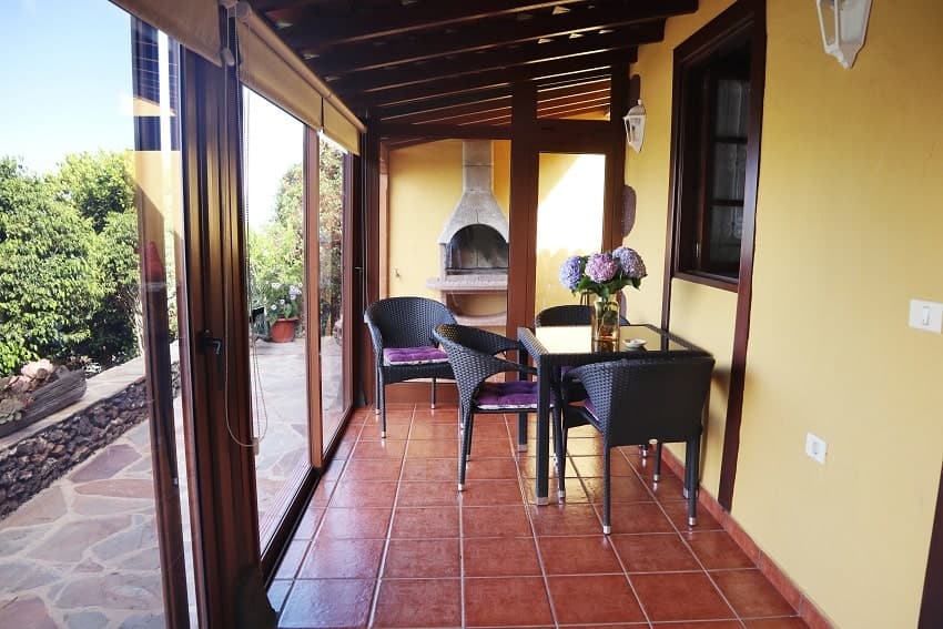 Conservatory, Casa Herminia, Holiday House with Pool Puntagorda
