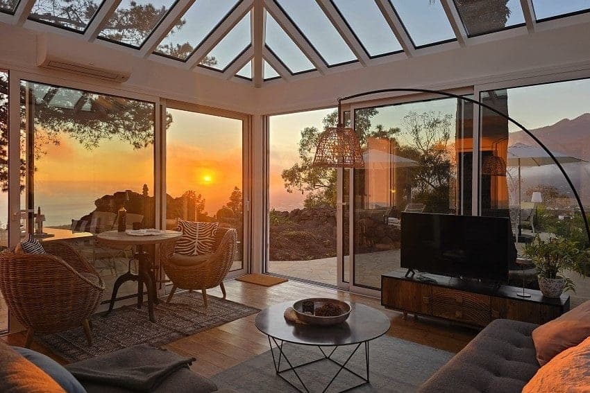 Wintergarten, Casa Miguelita, Ferienhaus La Palma El Paso