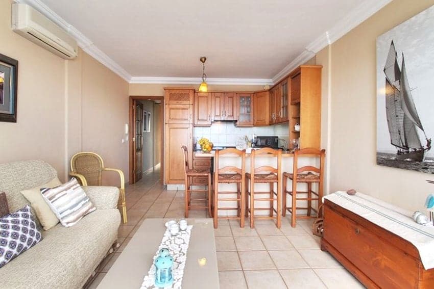 Living Area with Kitchen, Apartment Brisa del Mar, Puerto Naos Apartment