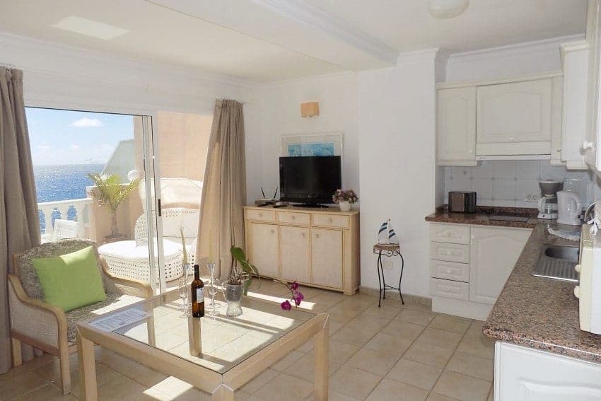 Wohnbereich, Apartment La Regata Atico, Ferienwohnung Puerto Naos