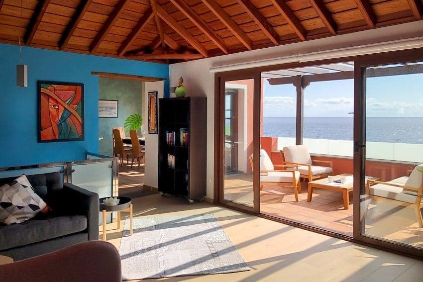 Living Area, Apartment Sol, La Palma