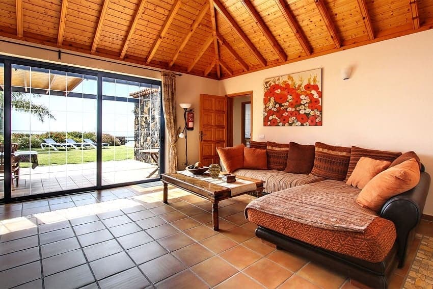 Salón, Casa Amalia, Casa Rural con Piscina en La Palma