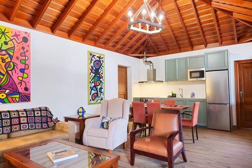 Wohnbereich, Casa Antonio, Finca auf La Palma