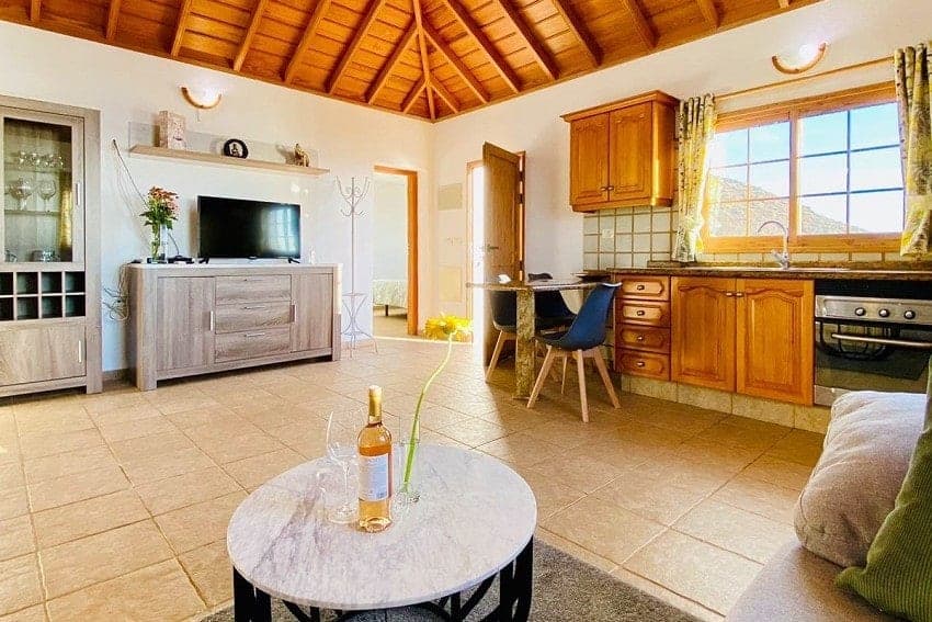 Living Area, Casa Candelario, Holiday Home with Private Pool Puntagorda