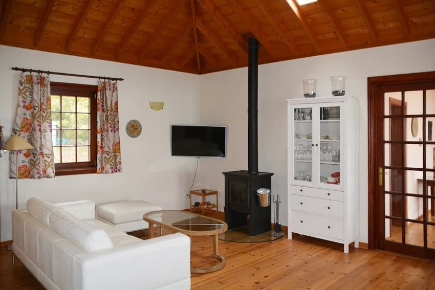 Salón, Casa Caracol, Casa Rural en La Palma, Tijarafe