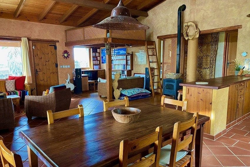 Salón, Casa El Campo, Casa Rural Lajares, Fuerteventura