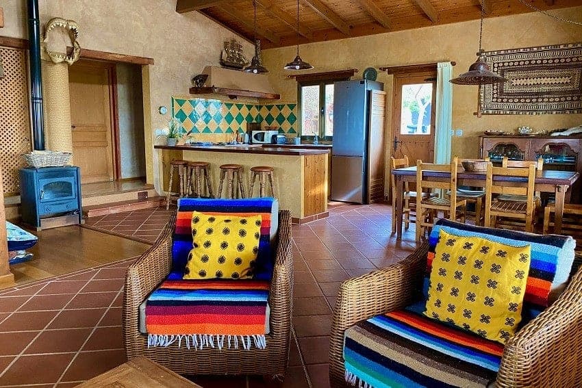 Salón, Casa El Campo, Casa Rural Lajares