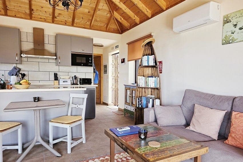 Wohnbereich, Casa Estrella Fugaz, Ferienhaus Tijarafe