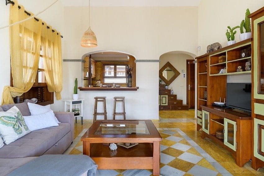 Living Area, Casa La Goleta, Lanzarote Holiday Cottage