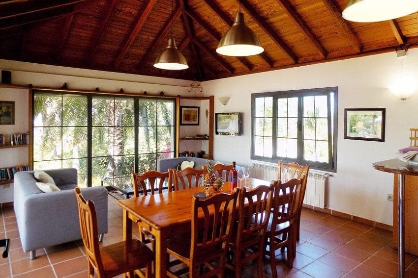 Wohnbereich, Casa La Grenadina, Finca mieten La Palma