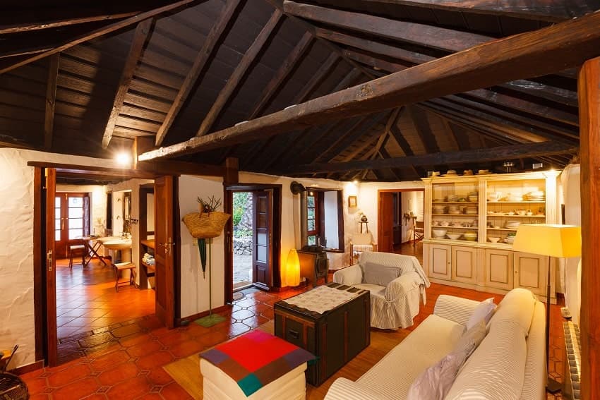 Wohnbereich, Casa Las Tortugas, El Paso Ferienhaus mieten