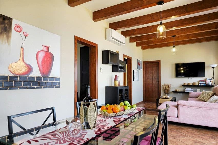 Living Area, Casa Mica, Holiday Rental Tijarafe