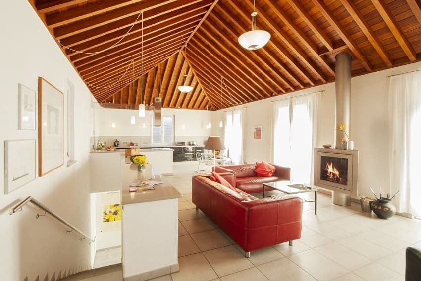 Living Area, Casa San Borondon, Holiday Home La Palma