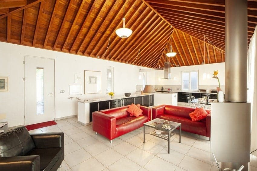 Living Area, Casa San Borondon, La Palma Holiday Home with Pool