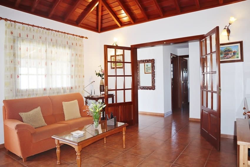Wohnbereich, Casa Sol, Ferienhaus La Punta mieten