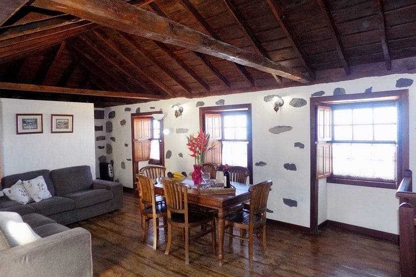 Wohnbereich, Casa Teresa, Günstiges Ferienhaus La Palma