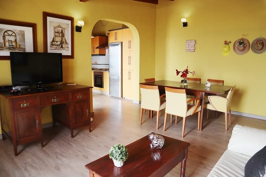 Wohnbereich, Casita Paraíso, Ferienhaus Fuencaliente, La Palma