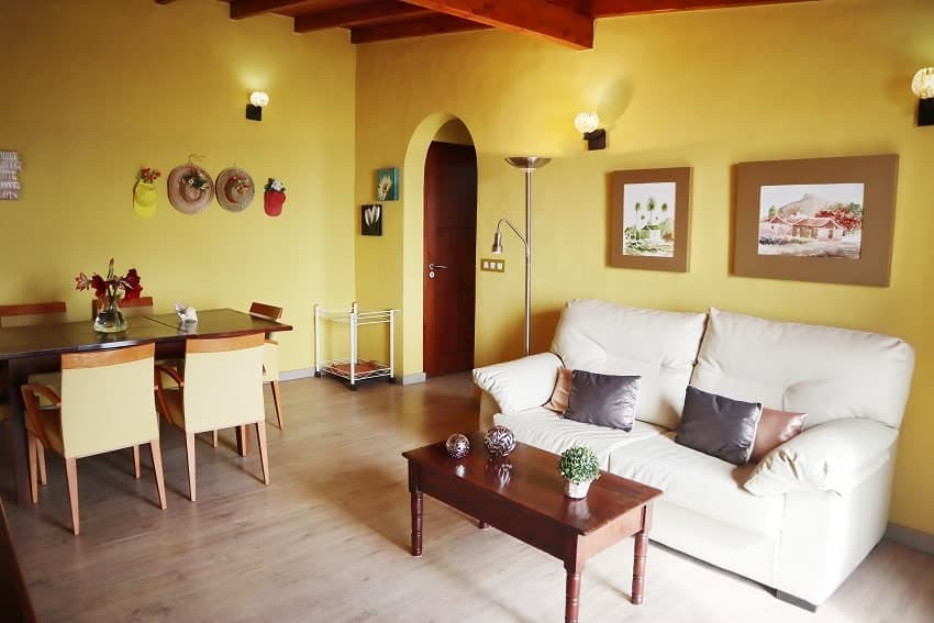 Wohnbereich, Casita Paraíso, Ferienhaus Fuencaliente