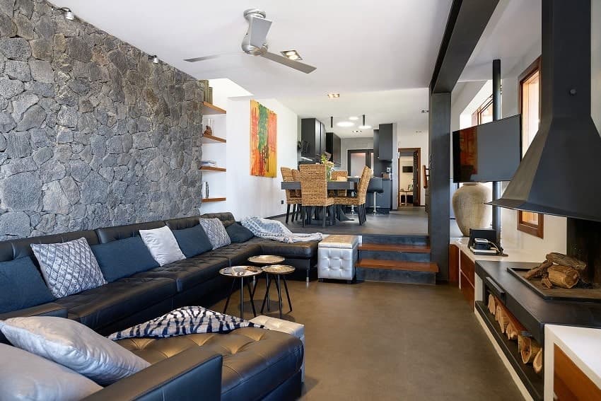 Salón, Luxury & Harmony House, Lanzarote Villa con Piscina