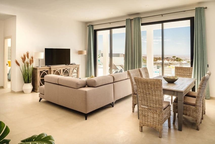 Living Area, Villa Caprica, Lanzarote Villa to Rent