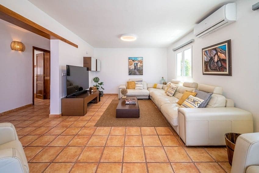 Wohnbereich, Villa Cartamar, Ferienhaus Lanzarote
