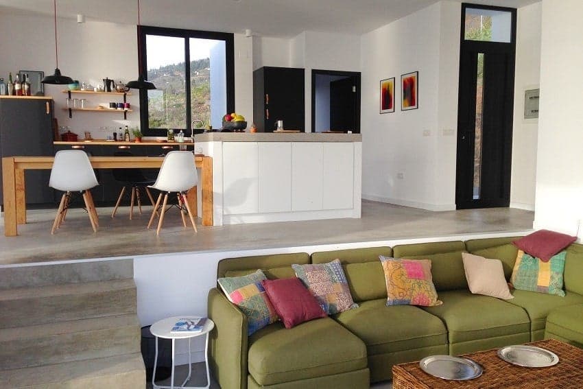 Wohnbereich, Villa D2, Ferienvilla La Palma