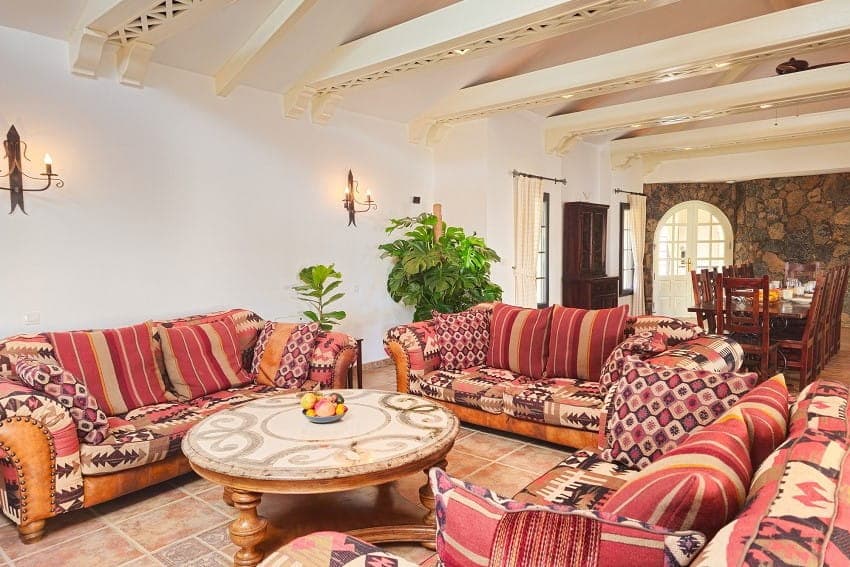 Living Room, Villa Ellanoor, Villa with Pool Fuerteventura Living Room, Villa Ellanoor, Villa with Pool Fuerteventura
