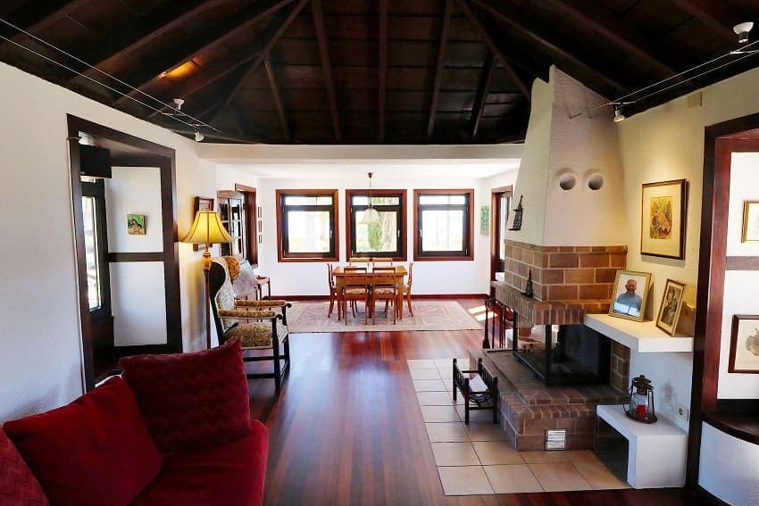 Wohnbereich, Villa Escondida, Ferienhaus Breña Baja